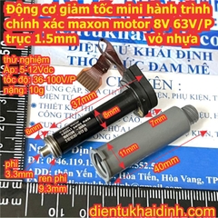 Động cơ giảm tốc mini hành trình chính xác maxon motor 375020 kde8304