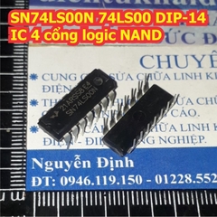 SN74LS00N 74LS00 DIP-14 IC 4 cổng logic NAND kde8391