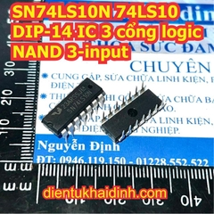 SN74LS10N 74LS10 DIP-14 IC 3 cổng logic NAND 3-input kde8397