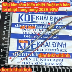 Ruột mỏ hàn lõi nhiệt nung nóng 203H 90W 4P 205H 150W 3P kde8407