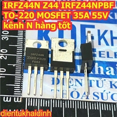 IRFZ44N IRFZ44 Z44 IRFZ44NPBF TO-220 MOSFET 35A 55V N-CH kênh N kde1454