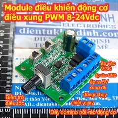 Module điều khiển động cơ điều xung PWM 8-24Vdc kde8533