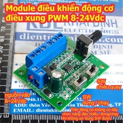 Module điều khiển động cơ điều xung PWM 8-24Vdc kde8533