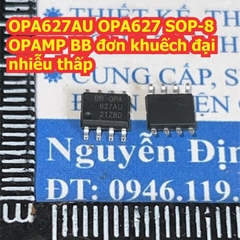 OPA2107AU OPA2107 2107AU 2107 OPA627AU OPA627 627AU 627 SOP-8 OPAMP BB đôi / đơn khuếkch đại nhiễu thấp kde8634