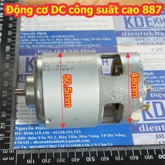 Động cơ DC công suất cao 887 BLR02-R3-887 12-40Vdc 3240-11100V/P trục 5x8mm 500g kde8714