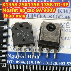 K1358 2SK1358 TO-3P Mosfet áp cao 9A 900V kde8894