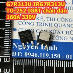 G7R313U IRG7R313U TO-252 IGBT chân dán 160A 330V kde8991