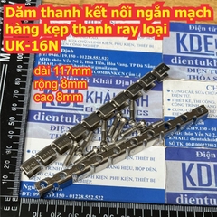 Dăm thanh kết nối ngắn mạch hàng kẹp thanh ray UK-1.5N 3N 5N 6N 10N 16N 25N 35N MBKK2.5 UKK3 5 UK2.5B URTK-6S kde8994