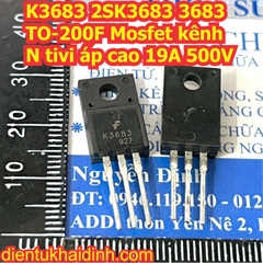 2SK2645 K2645 K3683 2SK3683 K3530 2SK3530 K3568 2SK3568 K3569 2SK3569 MOSFET kênh N TO-220F trong LCD tivi kde4910