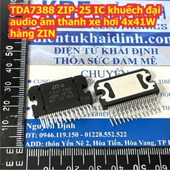 TDA7388 TDA7851F TDA7851L TDA7851 TB2929AHQ TB2929HQ 7388 7851 2929 ZIP-25 IC amly khuếch đại âm thanh oto 4-CH kde9072