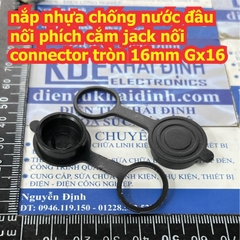 Đầu nối phích cắm jack nối connector tròn 16mm GX16 2P 2 chân ~ 8 chân kde7557