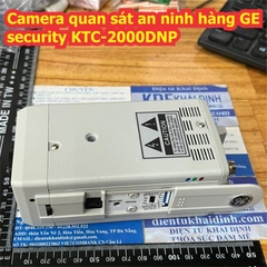 Camera quan sát an ninh hàng GE security KTC-2000DNP kde9166