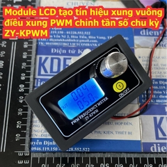 Module LCD Bộ tạo tín hiệu xung vuông điều xung PWM chỉnh tần số chu kỳ ZY-KPWM kde9201