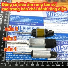 Động cơ siêu âm rung tần số cao trong bàn chải đánh răng điện có 3 mẫu kde9398