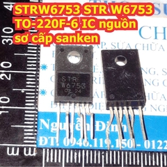 STRW6753 STRW6753F STR W6753 6753  TO-220F-6 IC nguồn sơ cấp sanken kde9413