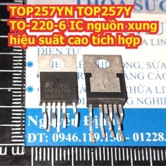 TOP257YN TOP257Y TOP257 TOP258YN TOP258Y TOP258 TO-220-6 IC nguồn xung hiệu suất cao tích hợp kde9423