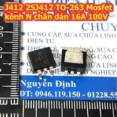 J412 2SJ412 TO-263 Mosfet kênh N chân dán 16A 100V kde9493