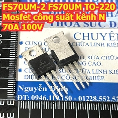 FS70UM-2 FS70UM TO-220 Mosfet công suất kênh N 70A 100V kde9515