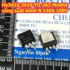 HY3410 3410 TO-220 / TO-263 Mosfet công suất kênh N 140A 100V kde9519