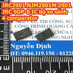 2901N NJM2901M hàng JRC 2901 DIP-14 IC bộ so sánh 4 comparator chân cắm kde9455
