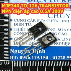 KSE340 MJE340 KSE350 MJE350 TO-126 TRANSISTOR NPN / PNP điện áp cao 0.5A 300V kde7303