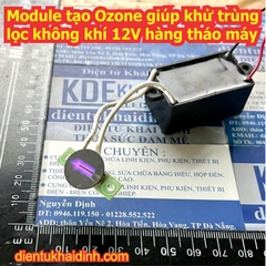 Module tạo Ozone giúp khử trùng lọc không khí 12V 5W kde9574
