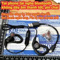 Tai phone tai nghe bluetooth không dây âm thanh tốt, pin chai W2 kde9577