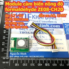 Module cảm biến nồng độ formaldehyde ZE08-CH20 SCNK-M1V2 / VOCs sensor MS1100 CJMCV-1100 kde9614