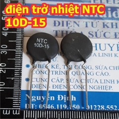 Điện trở nhiệt thermistor NTC 10D 10 Ohm 10D-7 10D-9 10D-11 10D-15 10D-20 kde0036