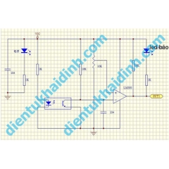 module cảm biến hồng ngoại đọc encoder + lm393 áp 3.3-5V kde0003