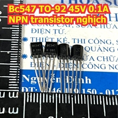 BC547 TO-92 45V 0.1A NPN transistor nghịch kde0193