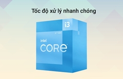 CPU Intel Core i3-12100 (12MB | 4 nhân 8 luồng | Upto 4.30 GHz | LGA 1700)