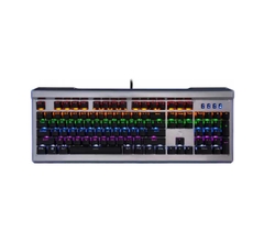 Bàn Phím Cơ HP GK520 Gaming Rainbow Fullsize Blue Switch (Bạc)