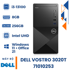 PC Dell Vostro 3020T-71010253 (i3-13100 | 8G | S-256G | Win 11 + OfficeHS21 | Đen)