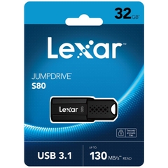 USB Lexar 3.1 Jump Drive S80 32GB 130 MB/s