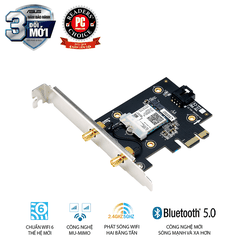 Card Mạng Không Dây PCI Express Asus PCE-AX3000