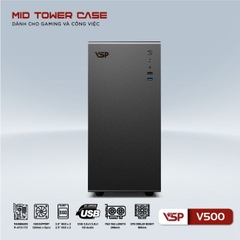 VỎ CASE VSP V500 - (MATX/MID TOWER)