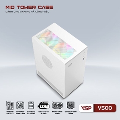 VỎ CASE VSP V500 - (MATX/MID TOWER)