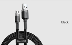 Cáp sạc từ Baseus Zinc Magnetic Micro cho Smartphone/ Tablet Cable (2A , Charging Cable)