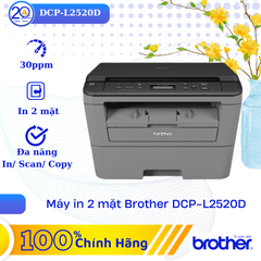Máy In Brother DCP-L2520D (In Laser Trắng Đen/ Đa Năng In-Copy-Scan/ 2 Mặt)