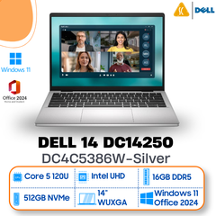 Laptop Dell 14 DC14250 DC4C5386W (Intel Core 5 120U | 16GB | S-512GB | 14