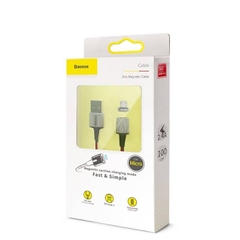 Cáp Sạc Micro USB Baseus Zinc Magnetic (1.5A/2m)