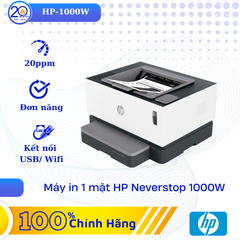 Máy In laser HP Nervertop 1000W (Máy In Laser Đen Trắng, Đơn Năng, 1 Mặt, Wifi)