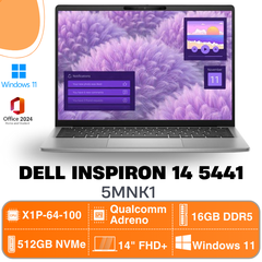 Laptop Dell Inspiron 14 5441 - 5MNK1 (X1P 64 100 | 16GB | S-512GB | 14