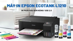 Máy In Phun Epson L1210 (Máy In Phun Màu Liên Tục, Đơn Năng, A4)
