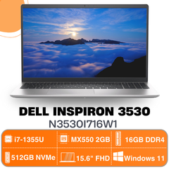 Laptop Dell Inspiron 3530-N3530I716W1 (15.6