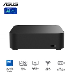 Máy Bộ Asus Mini NUC 14 Essential Mill Canyon N97 RNUC14MNK9700000 (Intel Alder Lake N97 | Intel UHD Graphics | Wifi 6 | Bluetooth 5.3 | Đen)