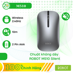 Chuột Máy Tính Không Dây Robot M510 Silent