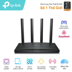 Thiết bị thu phát vô tuyến băng tần 2,4/5 GHz, hiệu TP-LINK, Archer AX12