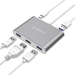 Đầu chuyển Type C ra HDMI + USB 3.0 - Orico (RCH3A)